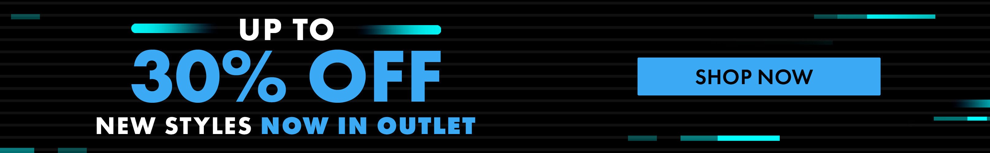 Outlet -30% Cyber Monday